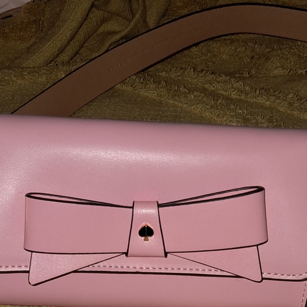Kate Spade Pink Bow Accent Women's Belt Bag